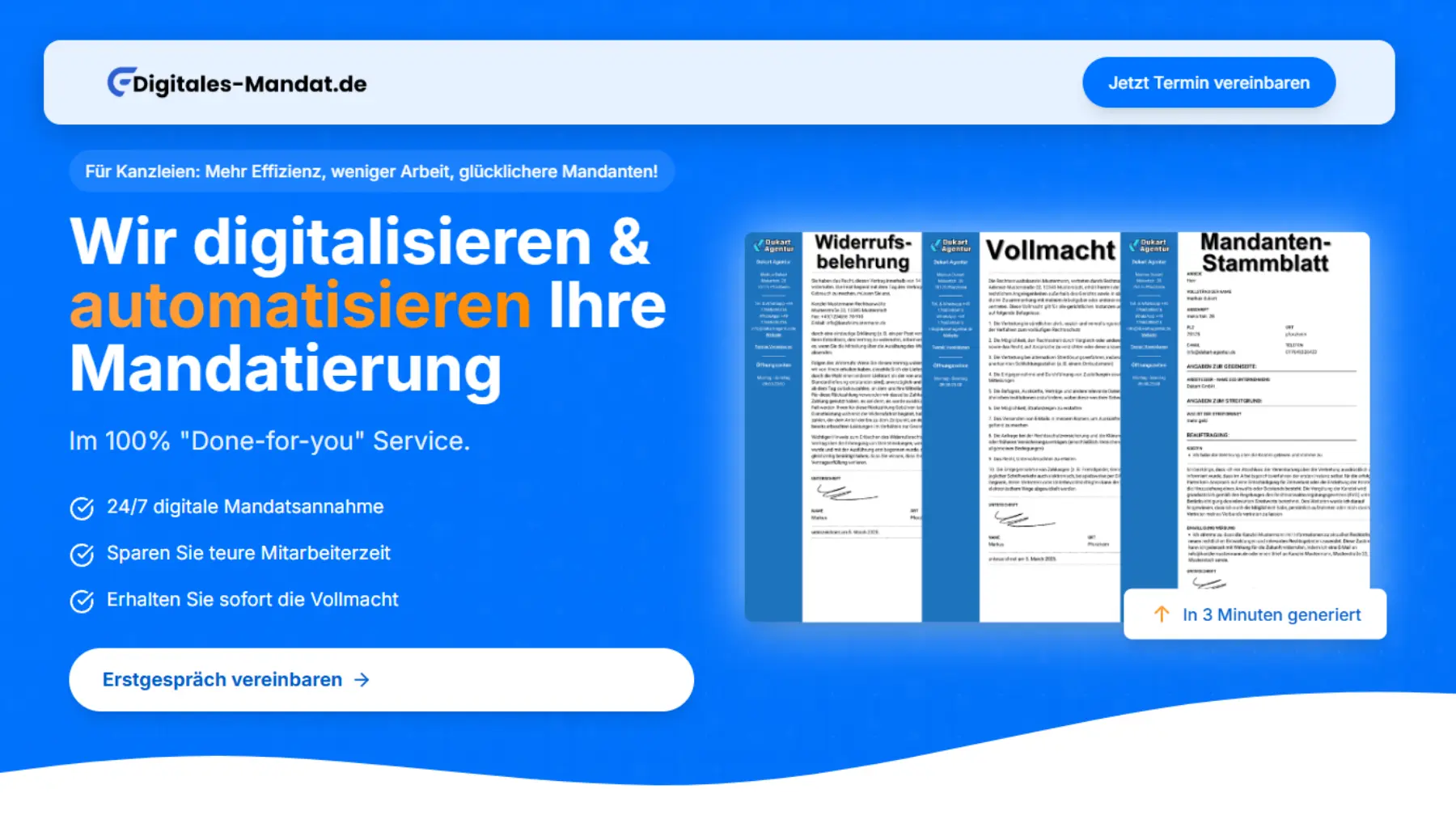Kanzlei Webseite Design - professionelles Webdesign für Rechtsanwälte